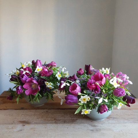 Spring Flower Bowl